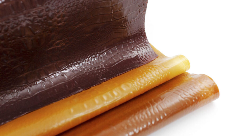 Tômtex- a company owned by a Vietnamese turns seafood shells and coffee grounds into garment leather