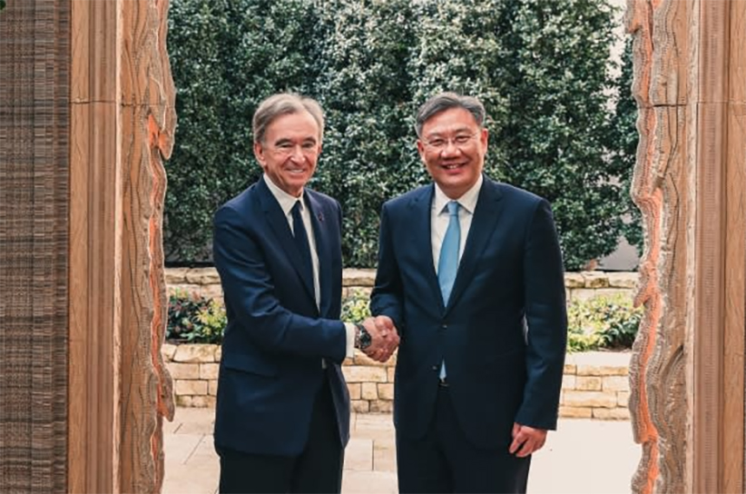 LVMH head Bernard Arnault kicks off China trip with tour of country's  upscale malls